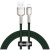 кабель baseus cafule metal usb - lightning 2.4a/1m (caljk-a06) (green) 