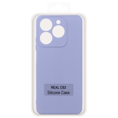 Купить чохол soft silicone case full для realme c61/realme c63 (lilac) онлайн