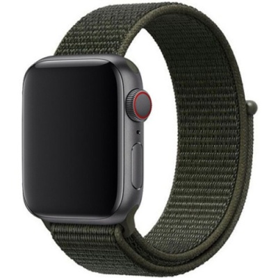 ремінець для apple watch nylon 42/44/45/49 mm (kargo khaki) 