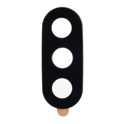 скло камери для xiaomi redmi 6 pro/mi a2 lite з рамкою (чорний)