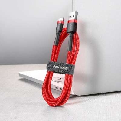 кабель baseus cafule usb - type-c 3.0a/1m (catklf-b09) (red) 