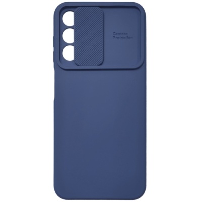 Купить силіконовий чохол soft tpu armor camshield для samsung a145 galaxy a14 4g/a146 galaxy a14 5g - dark blue онлайн