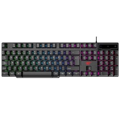 клавіатура провідна havit hv- kb504l black 