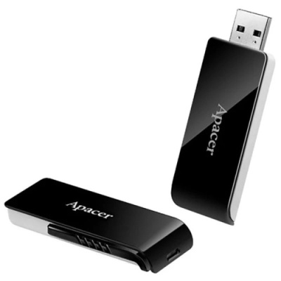 usb флеш-накопичувач apacer ah350 128gb 3.2 (чорний) 