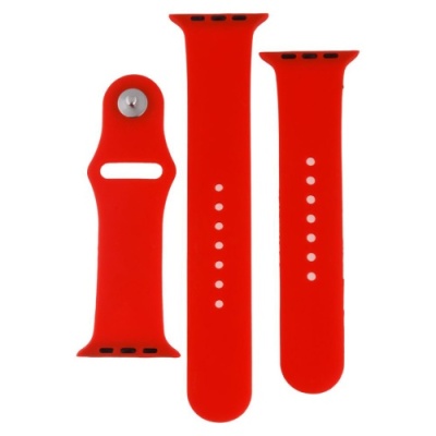 ремінець для apple watch band silicone two-piece 38/40/41 mm (14, red) 