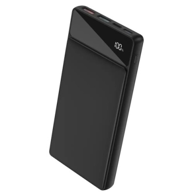 додаткова батарея power bank xo pr132 pd20w+qc22.5w 10000 mah (чорний) 