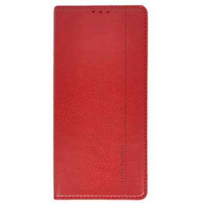 Купить чохол-книжка leather fold для xiaomi poco x3/x3 pro (червоний) онлайн