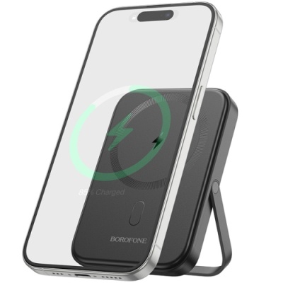 додаткова батарея power bank borofone bj51 kody pd20w magnetic 5000mah (чорний) 