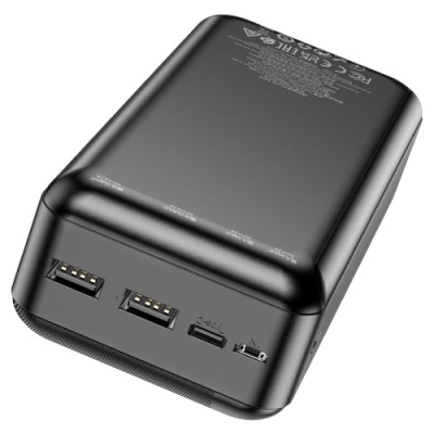додаткова батарея power bank borofone bj27b 30000 mah (чорний) 