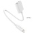 перехідник borofone bv12 apple lightning - (aux 3.5mm+lightning charge) (білий) 