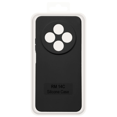 Купить чохол soft silicone case full для xiaomi redmi 14c/poco c75/redmi a4/17c (чорний) онлайн