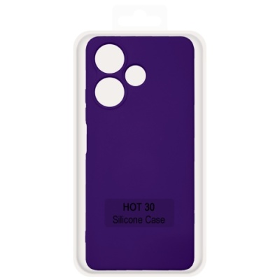Купить чохол soft silicone case full для infinix hot 30 x6831 (purple) онлайн