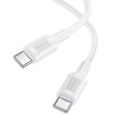 кабель borofone bx111 type-c - type-c 60w/1m (білий) 