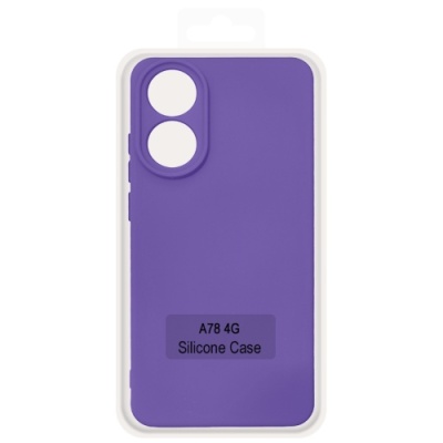 Купить чохол soft silicone case full для oppo a78 4g (elegant purple) онлайн