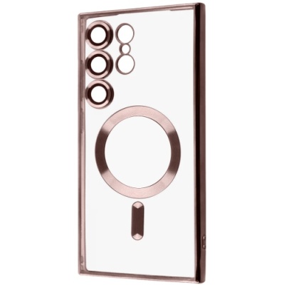 Купить чохол tpu metallic full camera with magsafe для samsung s938 galaxy s25 ultra (rose gold) онлайн