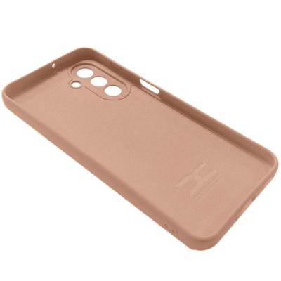 Купить силіконовий чохол soft silicone case для samsung a175 galaxy a17 4g - пудра онлайн