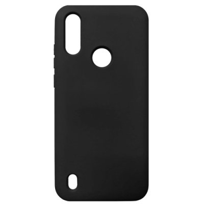Купить силіконовий чохол soft silicone case для motorola e6s/e6i - black онлайн
