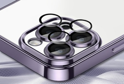 Купить чохол tpu metallic full camera with magsafe для apple iphone 14 pro max (dark purple) онлайн
