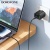 мережевий зарядний пристрій borofone ba83a 1usb/18w/qc3.0 + 1type-c/20w/pd + (type-c - lightning) (чорний) 