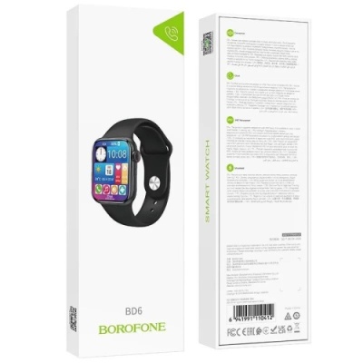 смарт-годинник borofone bd6 (чорний) 