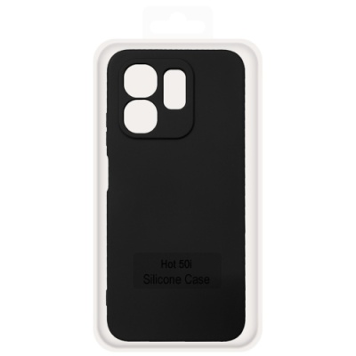 Купить чохол soft silicone case full для infinix hot 50i (black) онлайн