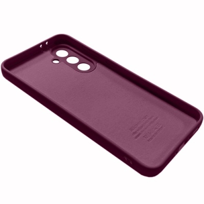 Купить чохол soft silicone case full для samsung a576 galaxy a57 5g (бордовий) онлайн