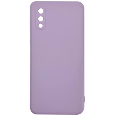 Купить силіконовий чохол soft tpu armor для samsung a022 galaxy a02 - light violet онлайн