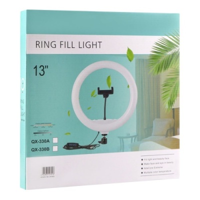 кільцева лампа fill light 33cm (qx-330) 