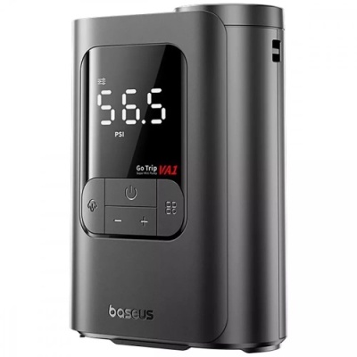 Автомобільний насос Baseus GoTrip VA1 Super Mini 100W (Wired) (black)