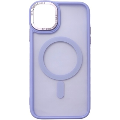 Купить чохол space tpu+pc color matte with magsafe для apple iphone 12/12 pro (purple) онлайн