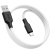 кабель ridea rc-ai21 airsiliconepro usb - type-c 3a/1m (біло-чорний) 