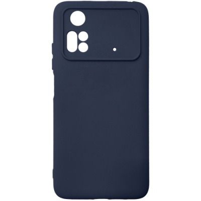 Купить чохол soft silicone case full для xiaomi poco m4 pro 4g (dark blue) онлайн