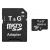 карта пам'яті t&g microsdxc 128gb (uhs-3) 10 class + adapter (чорний) 