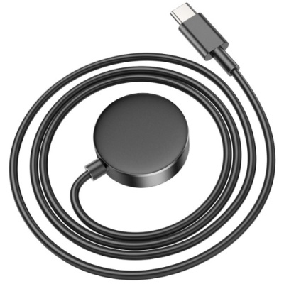 безпровідний зарядний пристрій hoco cw48 (samsung wach 1-5th series 2.5w) (чорний) 