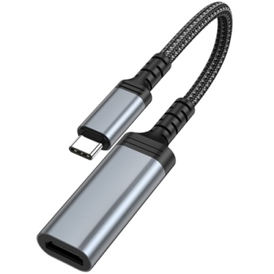 перехідник hoco ua43a type-c - hdtv (сірий) 