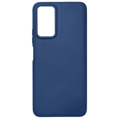 Купить силіконовий чохол soft silicone case для xiaomi poco m4 pro 5g - dark blue онлайн