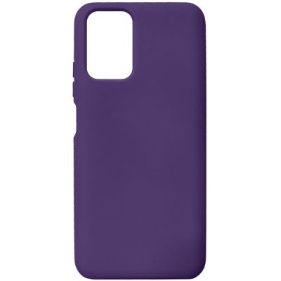 Купить силіконовий чохол soft silicone case для xiaomi redmi note 10 pro - violet онлайн