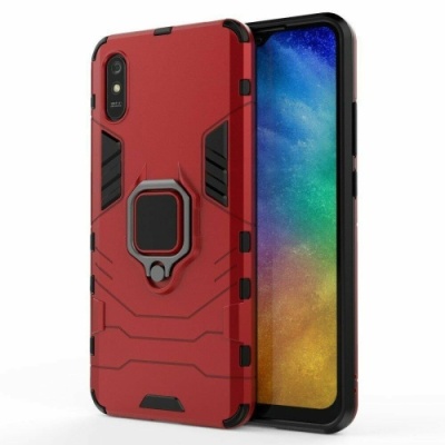 Купить чохол-накладка armor magnet для xiaomi redmi 9a - red онлайн