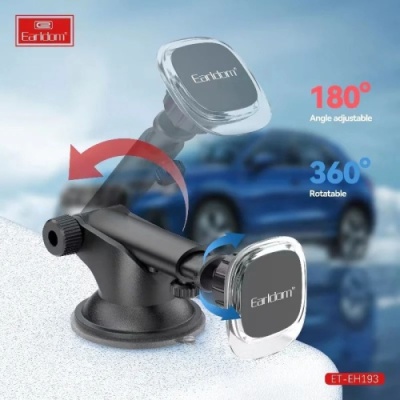 Автотримач Earldom ET-EH193 3-in-1 Magnet Multi-Mount (Чорний)