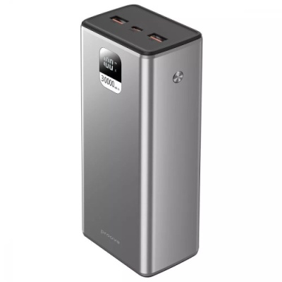 додаткова батарея power bank proove guardian pd20w+qc3.0 22.5w 30000mah (metal gray) 