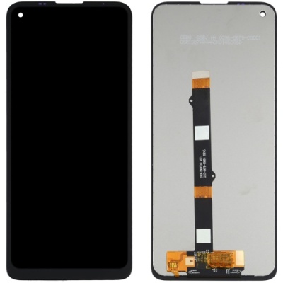 дисплей для motorola xt2091-3, xt2091-4 g9 power з чорним тачскріном, original prc