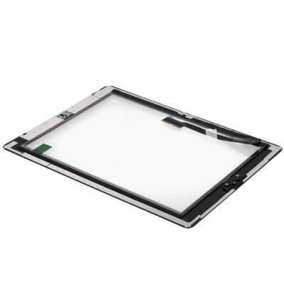 скло тачскріна для apple ipad 3 (a1403/a1416/a1430) з білою кнопкою home