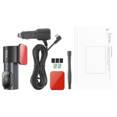 Відеореєстратор Hoco DV7 2K (Чорний)