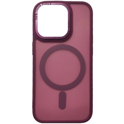 Купить чохол space tpu+pc color matte with magsafe для apple iphone 14 pro max (bordo) онлайн