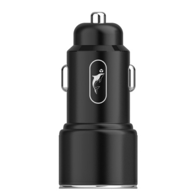 Автомобільний Зарядний Пристрій SkyDolphin SZ15 2USB/QC3.0 (Чорний)