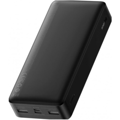 додаткова батарея power bank baseus bipow digital display 15w 20000mah black (ppdml-j01) 