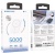 додаткова батарея power bank borofone bj63 with magsafe 15w+pd20w 5000 mah (білий) 