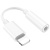 Перехідник Hoco LS34 Lightning - AUX (3.5mm) (Білий) перехідник hoco ls34 lightning - aux (3.5mm) (білий)