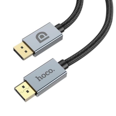 кабель hoco us04 8k displayport 1.4 1m (чорний) 