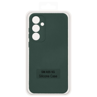 Купить чохол soft silicone case full для samsung a556 galaxy a55 5g (midnight green) онлайн